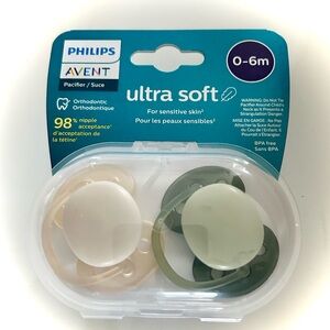 Philips Avent Ultra Soft Pacifiers NEW